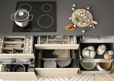 Modern kitchen cabinets in Dubai UAE